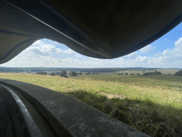 Hills and trees around the Elsberg hill, viewed from the Nature Observation Post