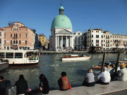 The Canal Grande and the San Simeone Piccolo church