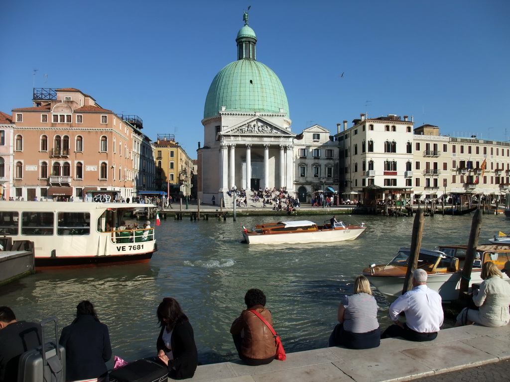 The Canal Grande and the San Simeone Piccolo church