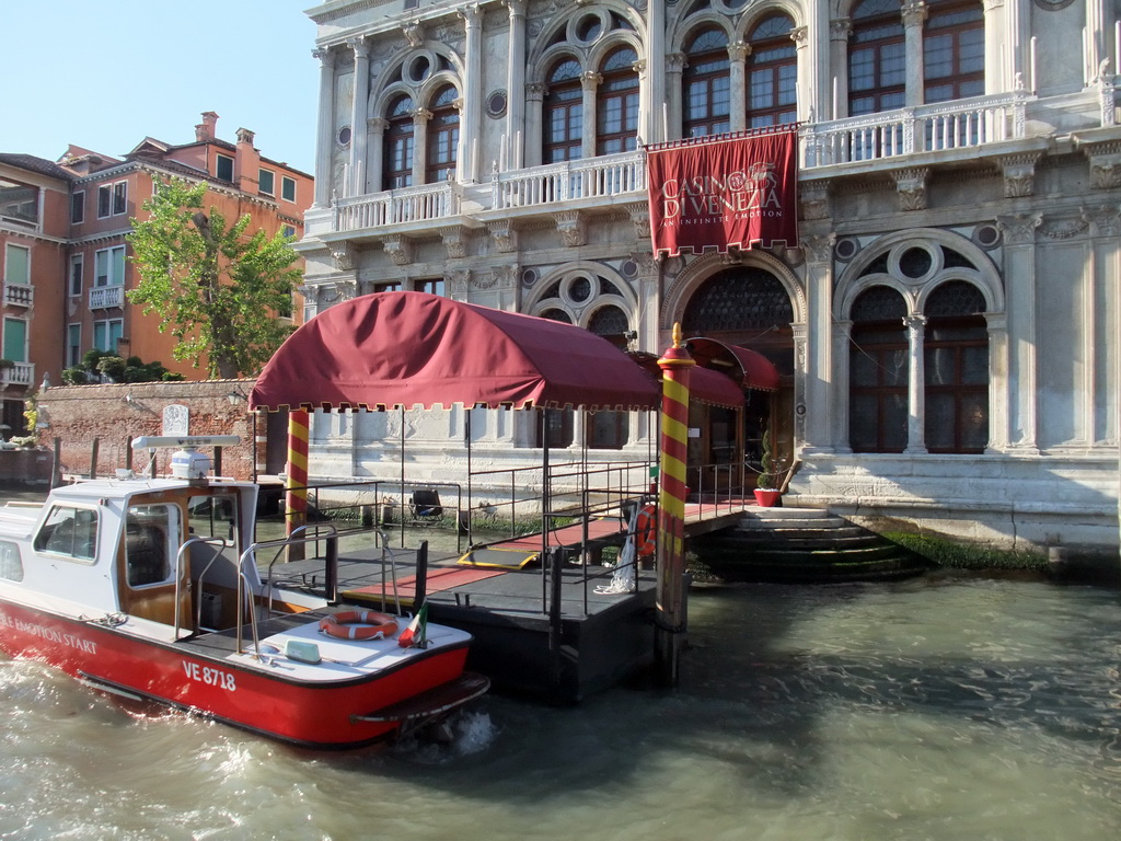 The Casinò di Venezia building, viewed from the Canal Grande ferry