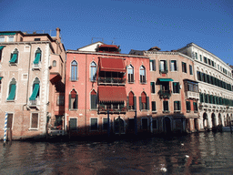 Buildings at the Canal Grande, viewed from the Canal Grande ferry