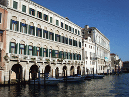 Buildings at the Canal Grande, viewed from the Canal Grande ferry