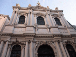Facade of the Scuola Grande di San Teodoro building at the Campo San Salvador square