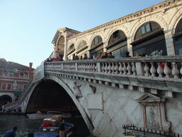 The Ponte di Rialto bridge over the Canal Grande