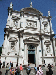 Front of the Chiesa di San Rocco church at the Campo San Rocco square