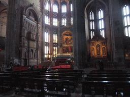 Apse and altar of the Basilica di Santa Maria Gloriosa dei Frari church