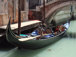 Gondola in the Rio del Santissimo canal