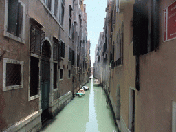 The Rio del Santissimo canal, viewed from the Ponte San Maurizio bridge