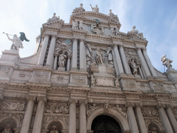 Facade of the Chiesa di San Maurizio church at the Campo San Maurizio square