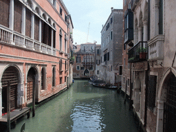 The Rio dei Barcaroli canal, viewed from the Ponte di Piscina di Frezzaria bridge