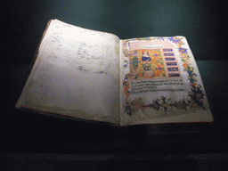 Old book at the Museo Correr museum at the Procuratie Nuove building