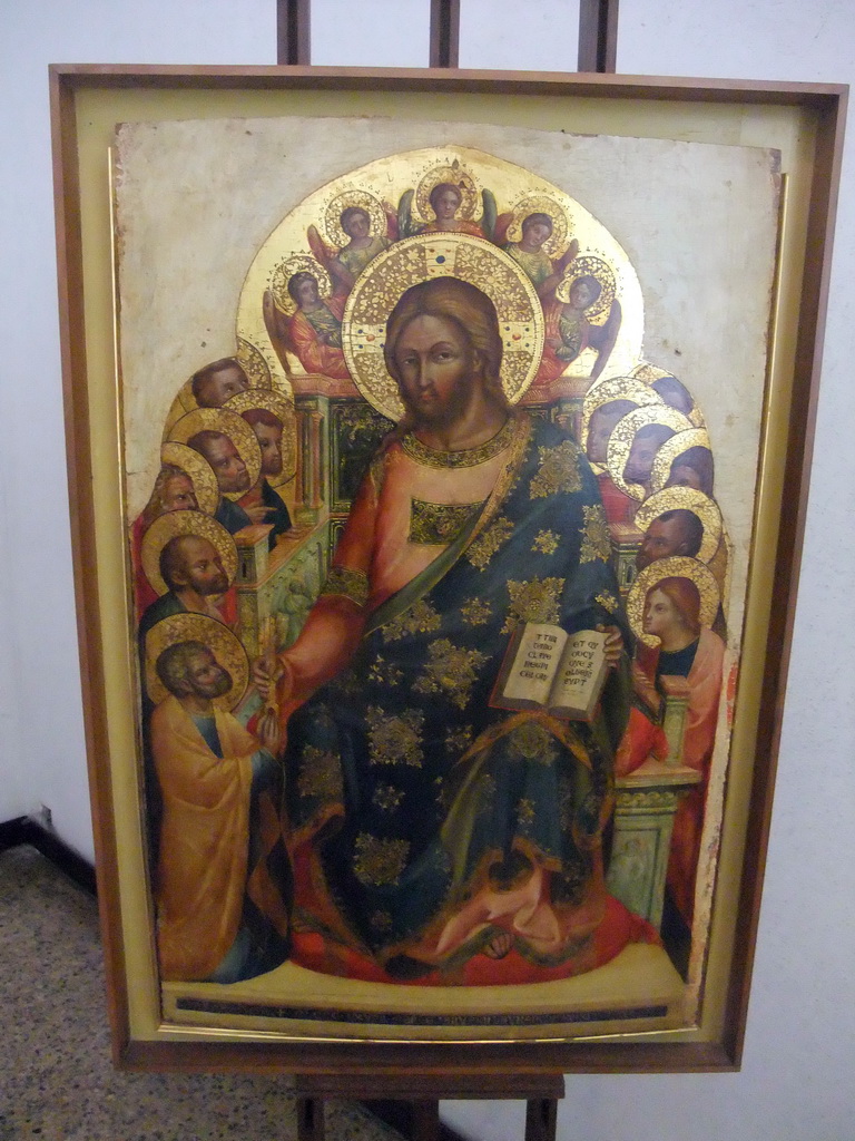 Christian painting at the Museo Correr museum at the Procuratie Nuove building