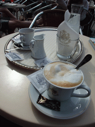 Coffee at the Caffè Florian restaurant at the Piazza San Marco square