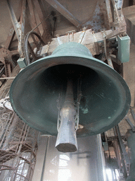 Large bell at the Campanile Tower of the Basilica di San Marco church
