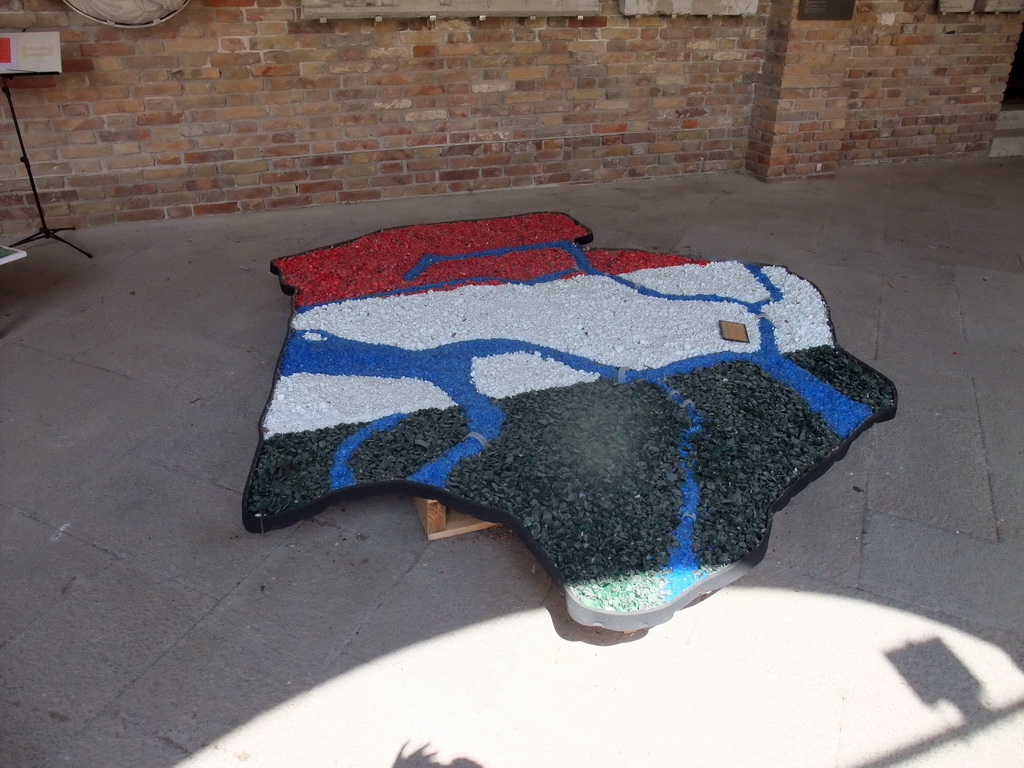 Mosaic at the Museo del Vetro museum at the Murano islands