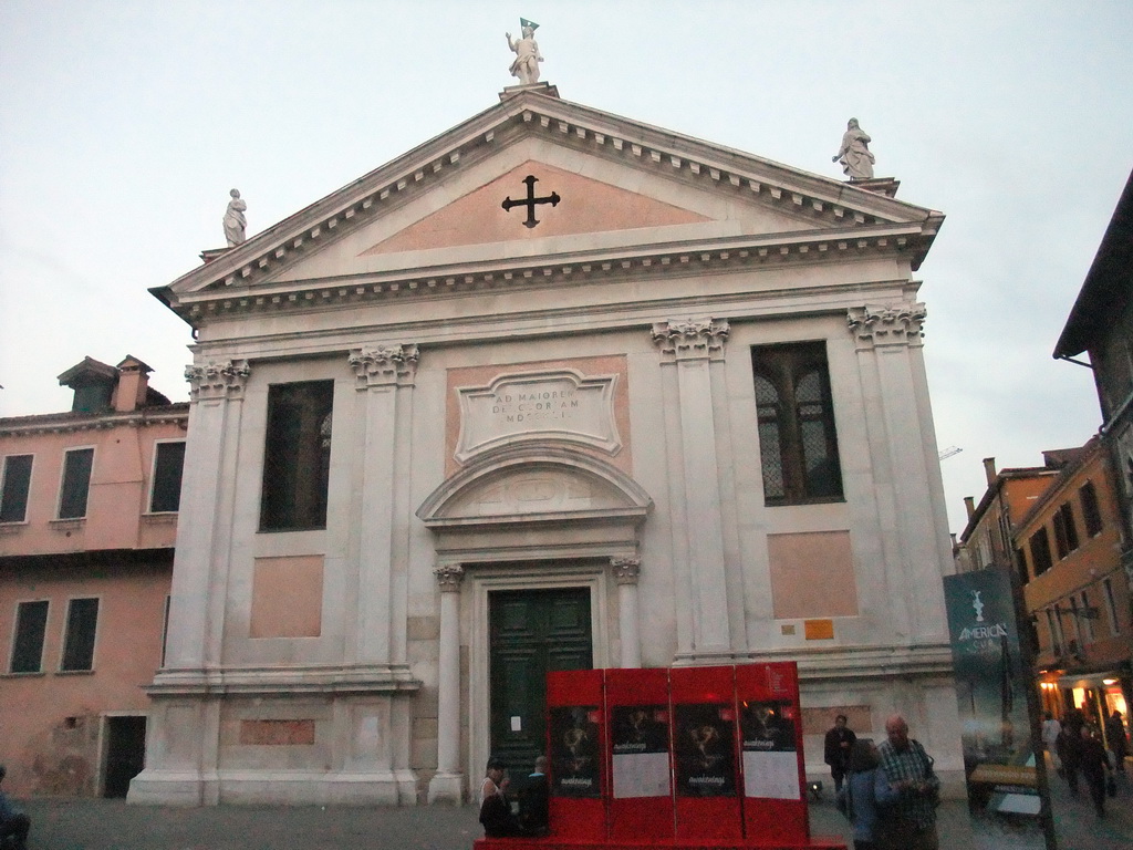 Front of the Chiesa di Santa Fosca at the Campo Santa Fosca square