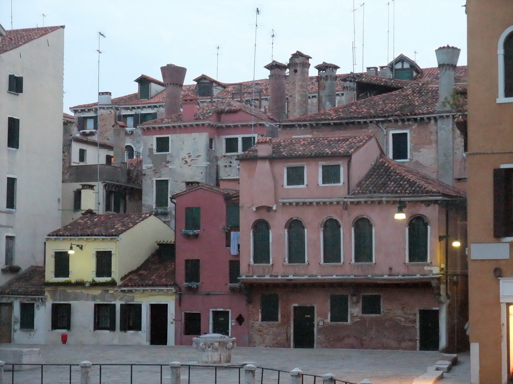 Houses at the Campo della Maddalena square