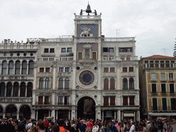 Front of the Clock Tower at the Piazza San Marco square