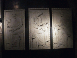Reliefs at the narthex of the Basilica di San Marco church