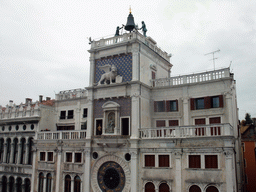 The Clock Tower, viewed from the loggia of the Basilica di San Marco church