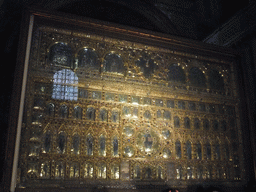 The Pala d`Oro altarpiece at the apse of the Basilica di San Marco church