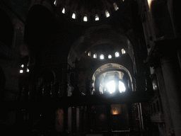 The choir and the nave of the Basilica di San Marco church