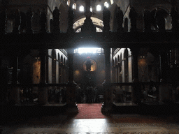 The choir and the nave of the Basilica di San Marco church