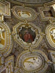 Ceiling of the Scala d`Oro staircase at the Palazzo Ducale palace