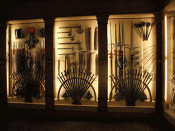 Weapons at the armoury of the Palazzo Ducale palace