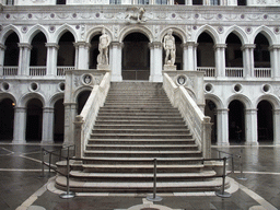 The Scala dei Giganti staircase at the Courtyard of the Palazzo Ducale palace