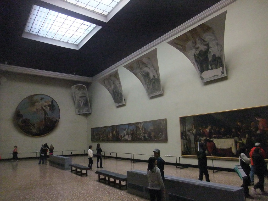 Room X of the Gallerie dell`Accademia museum