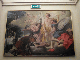 Painting at the Gallerie dell`Accademia museum