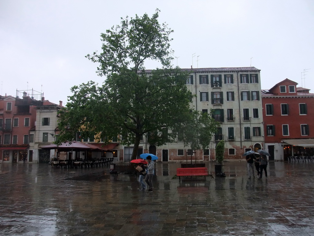 The Campo Santa Margherita square