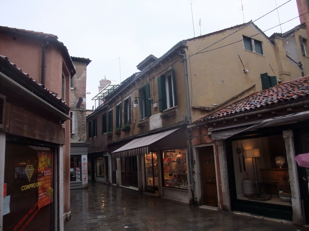 The Calle San Pantalon street