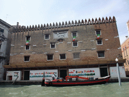 The Fondaco del Megio building, viewed from the Canal Grande ferry