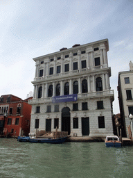 The Ca` Corner della Regina, viewed from the Canal Grande ferry