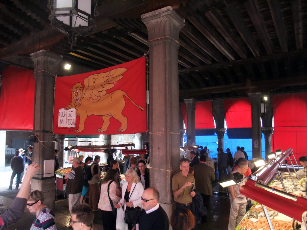 Fish market at the Mercato del Pesce al Minuto building