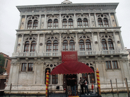 The dock at the Casinò di Venezia building, viewed from the Canal Grande ferry