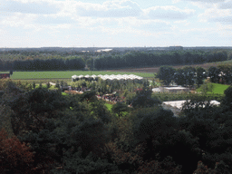 Area outside of the Floriade Park, viewed from the Floriadebaan funicular