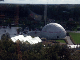 The Dome building at the Environment section, viewed from the Floriadebaan funicular