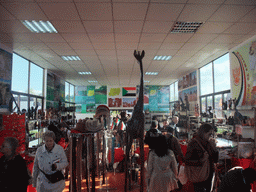 Interior of the pavilion of Sudan at the World Show Stage section