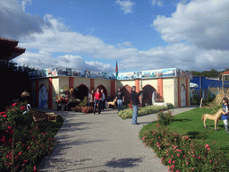 Front of the pavilion of Bangladesh at the World Show Stage section