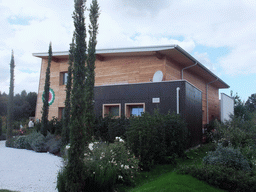 Right side of the pavilion of Italy at the World Show Stage section