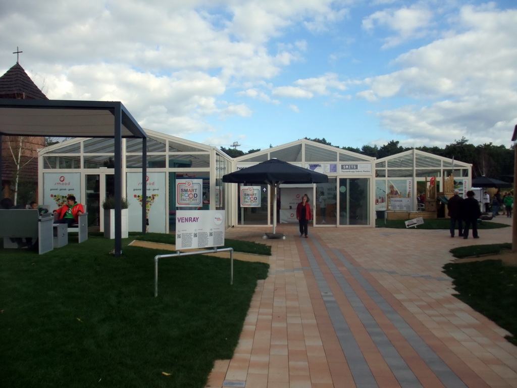 Front of the Smood Smart Food Factory at the Education and Innovation section