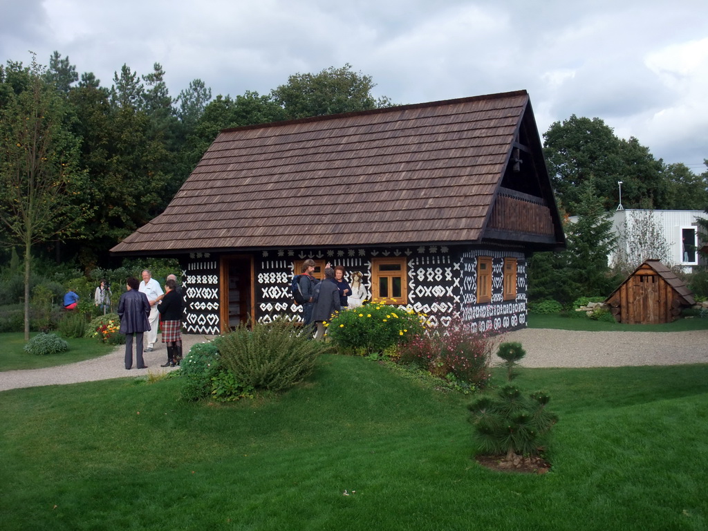 Front of the pavilion of Slowakia at the Education and Innovation section