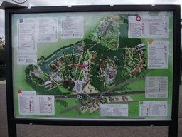 Map of the Floriade Venlo 2012 exhibition
