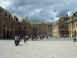 Front of the Palace of Versailles