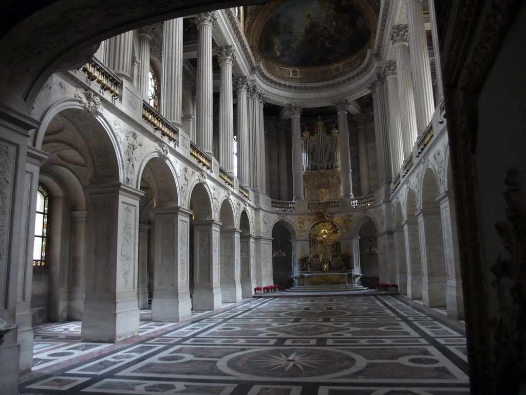 Interior of the Chapel of Versailles