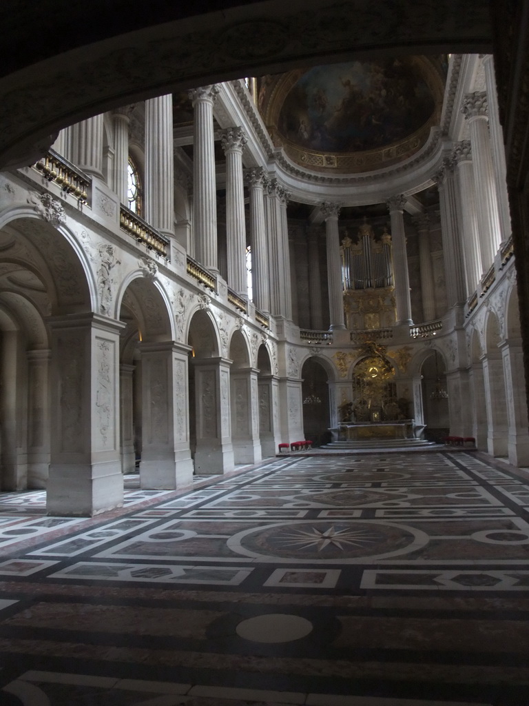 Interior of the Chapel of Versailles