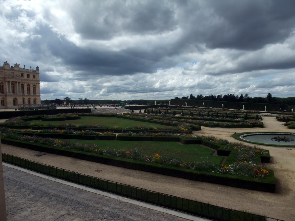 The Gardens of Versailles, viewed from the Palace of Versailles